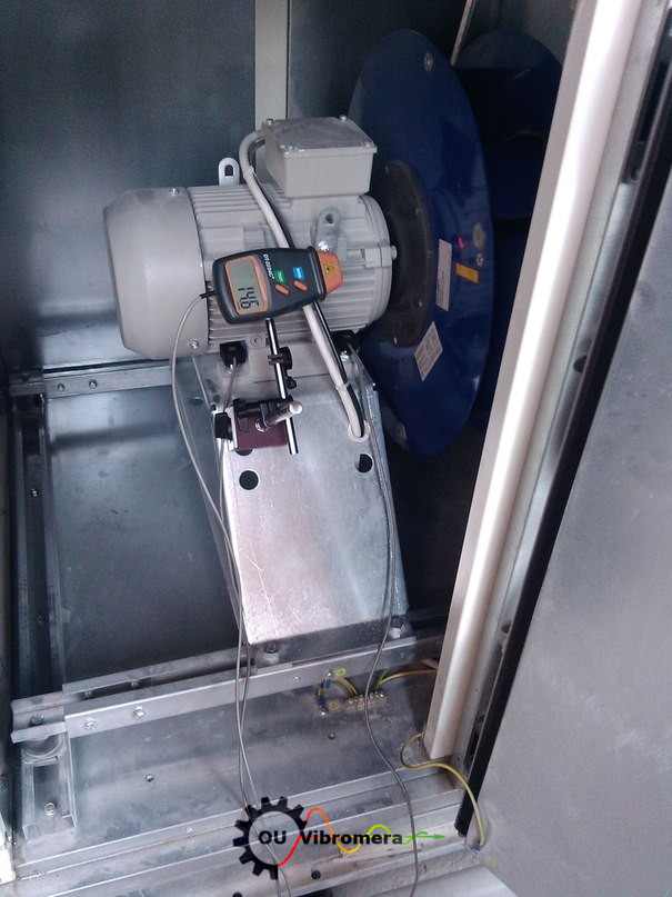 Eindresultaat van ventilatorbalancering met verlaagde trillingsniveaus